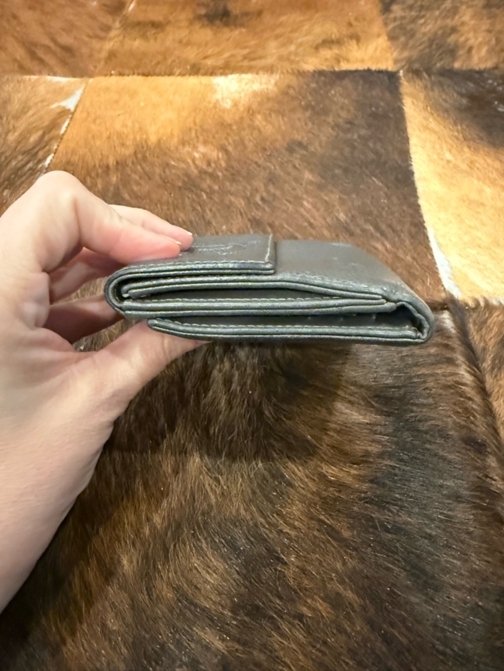 Chanel Timeless CC Dark Taupe Caviar Wallet - Picture 6 of 10
